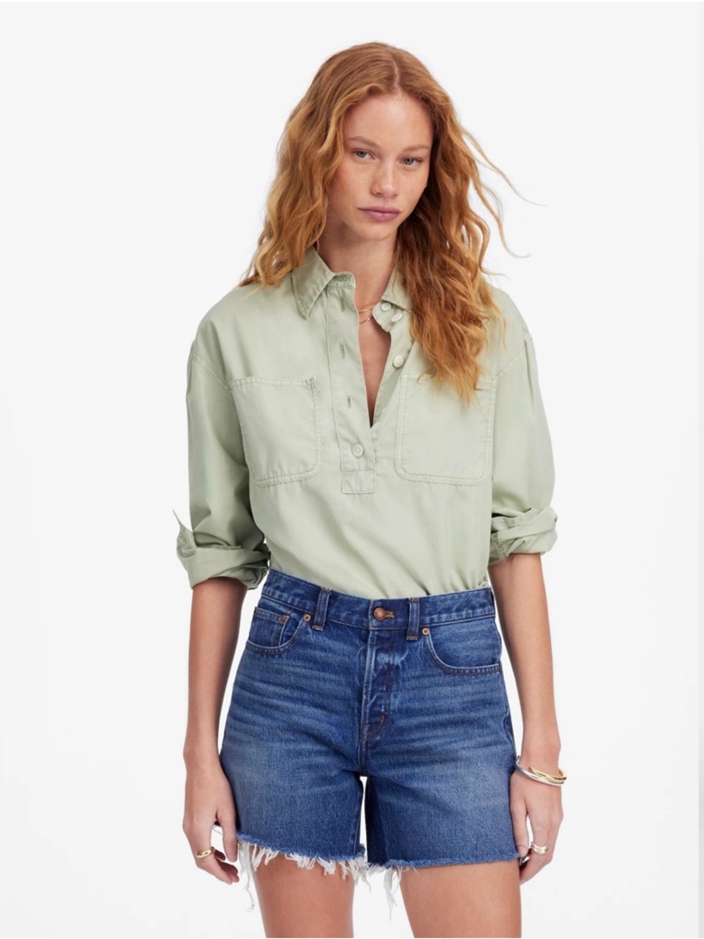 🆕 Madewell The Brynn Long Short Size 23